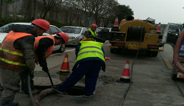南京高壓清洗管道，管道疏通圖